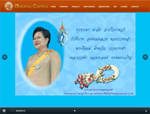 Tablet Screenshot of orientalcopper.com
